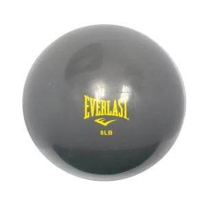 Bola Fitness Everlast 8lb con funda de vinilo