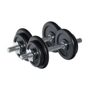 Set Mancuernas Ajustables Runic Negro 20kg