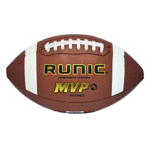 balon runic de futbol americano peewee de cuero sintetico