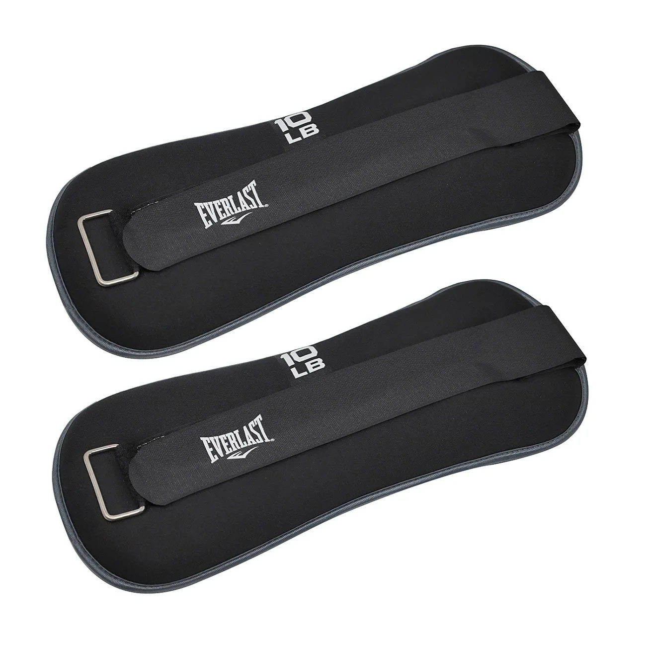 Pesas Tobilleras Everlast Ajustables 20 Libras Neoprene Pesas de tobillo Everlast neoprene suave contra el sudor
