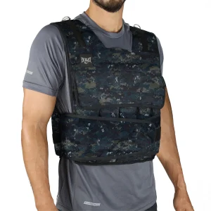 Chaleco Everlast 20Kg de neopreno con ajuste ergonómico.