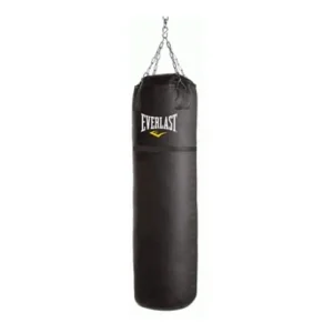saco de boxeo everlast cuero 70lbs, saco de boxeo de alta calidad