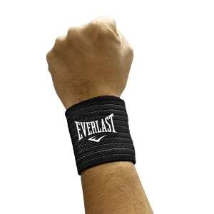 Muñequera Elástica Everlast Soporte para entrenamiento y protección