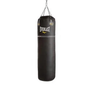 saco de box everlast 150 lbs, cuero resistente