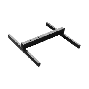 base para defensa de futbol Negro y resistente