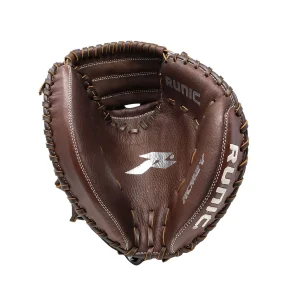 optimizada_3720447 detalle de la mascota catcher beisbol runic junior, material de cuero