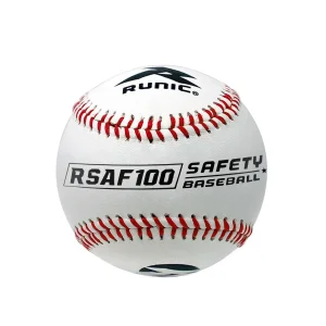 bola de baseball 9 pulgadas runic soft de cuero sintético