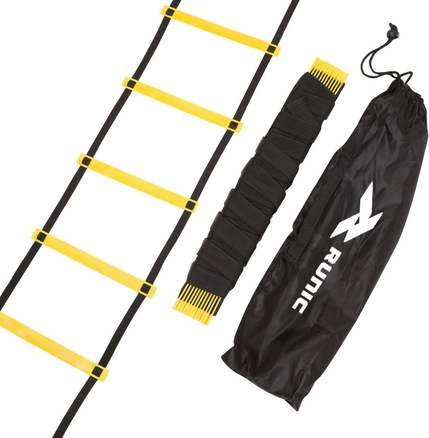 Escalera de Agilidad Runic 8 Peldaños Ajustables Escalera de Agilidad Runic entrenamiento deportes