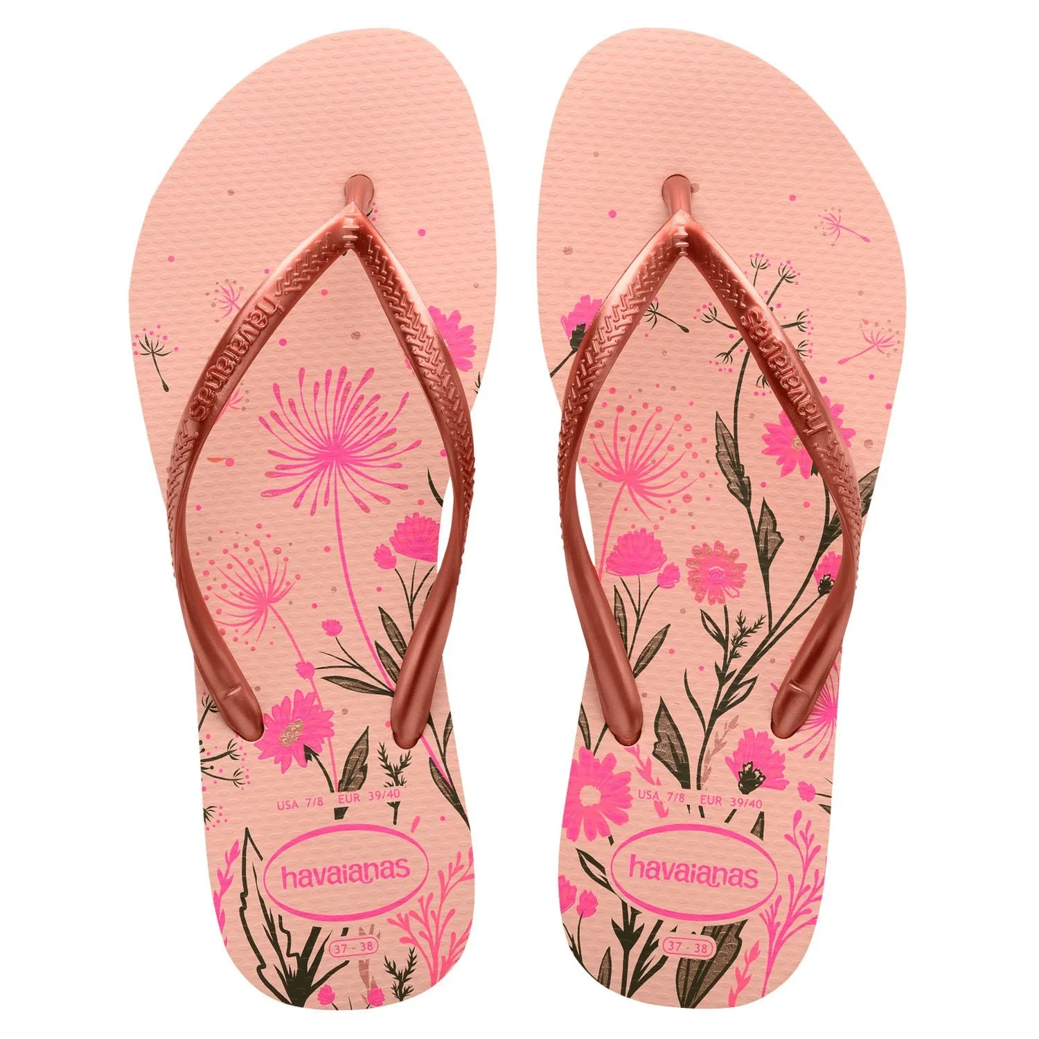 Sandalias Havaianas Slim Organic Fc Caucho sandalias havaianas slim organic fc, sandalias de caucho