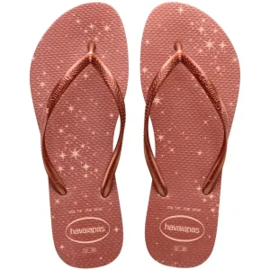 sandalias havaianas slim gloss fc moda, sandalias de caucho