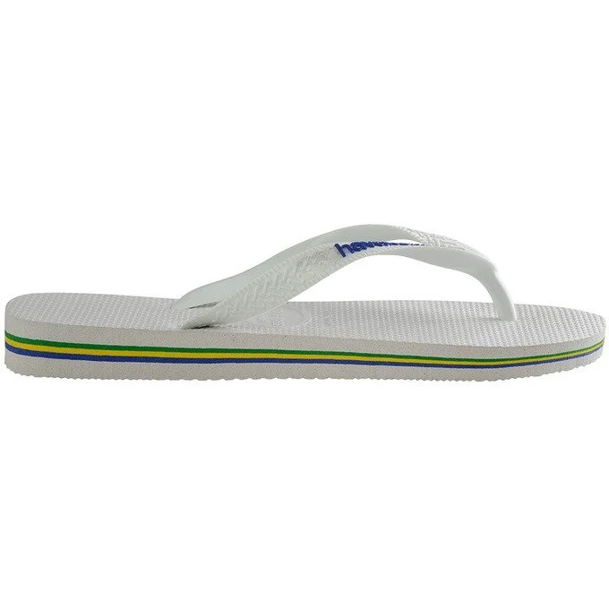 Sandalias Havaianas Brasil Logo Caucho detalle de la suela, sandalias havaianas