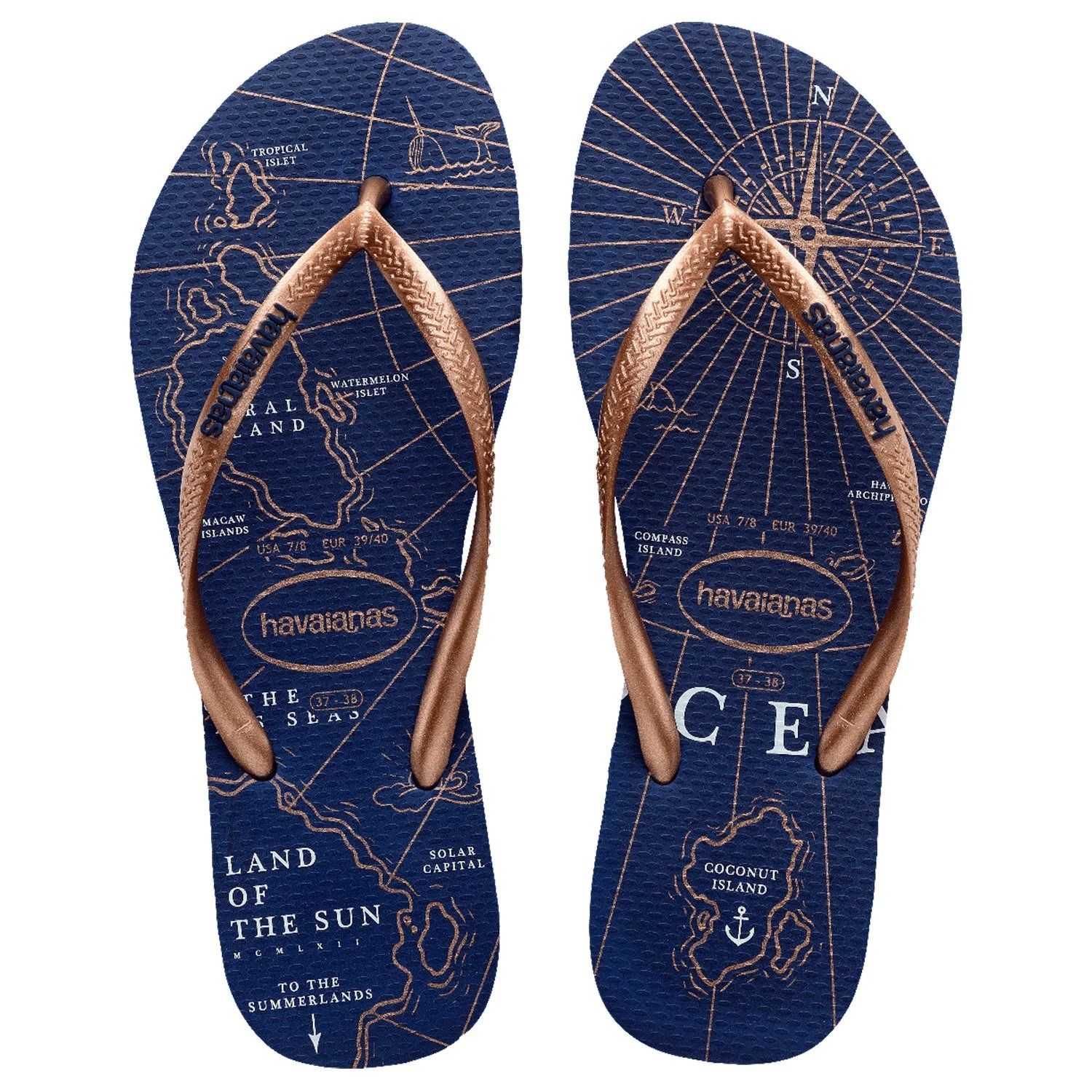 Sandalias Havaianas Slim Nautical sandalias havaianas slim nautical, sandalias de caucho