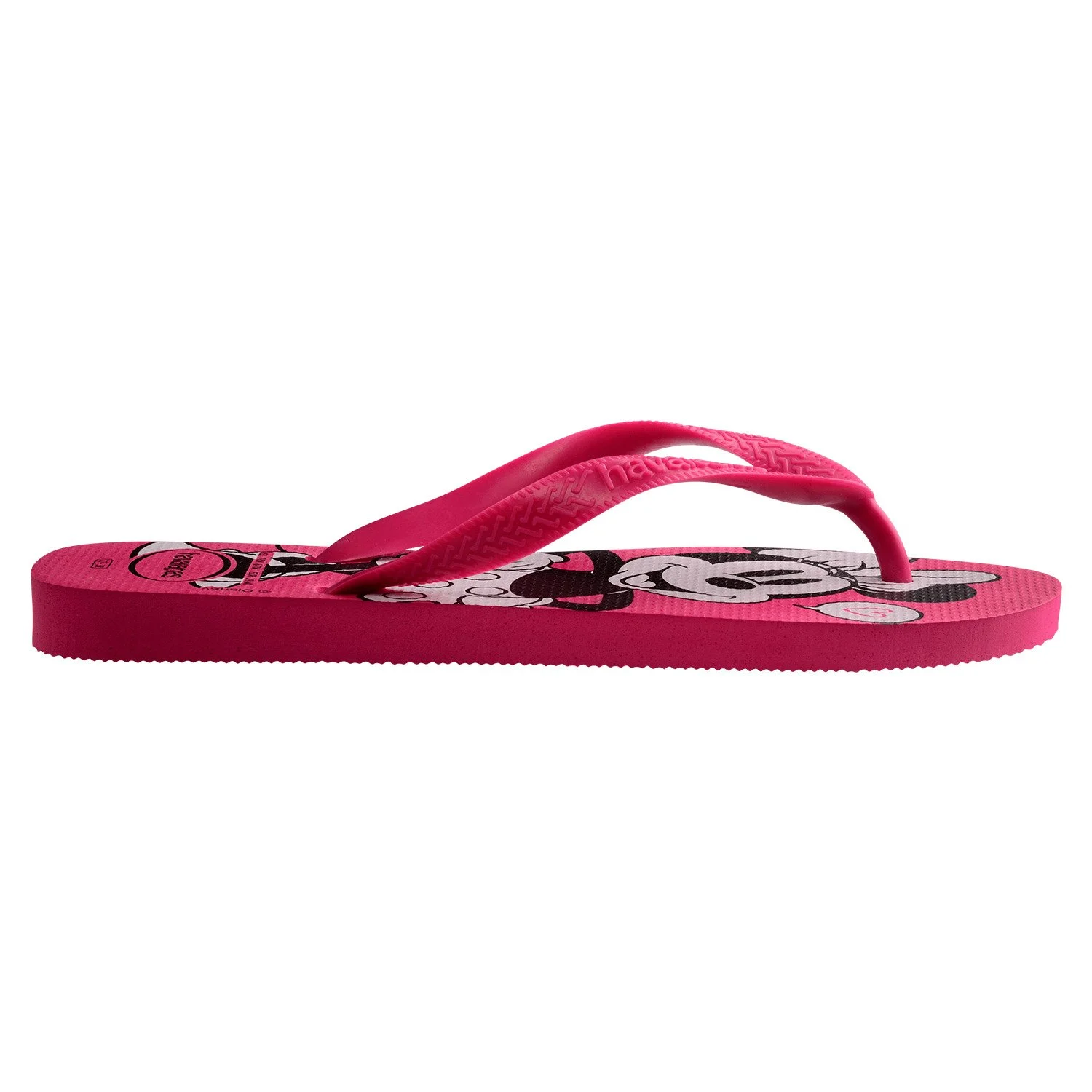 Sandalias Havaianas Top Disney Fc Caucho detalle del diseño de Disney en las sandalias