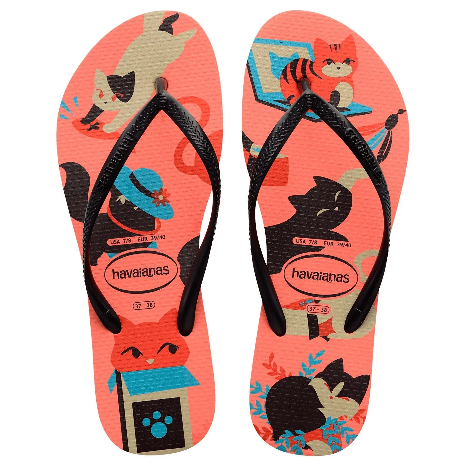 Sandalias Havaianas Slim Pets Fc Caucho sandalias havaianas slim pets fc, sandalias de caucho