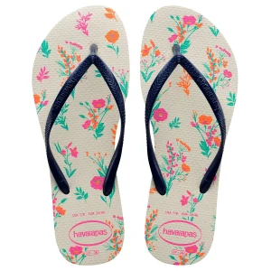 sandalias havaianas slim romance, diseño elegante