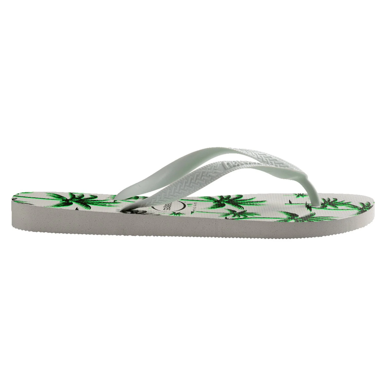 Sandalias Havaianas Aloha Fc Originales Caucho detalle de la suela, sandalias havaianas