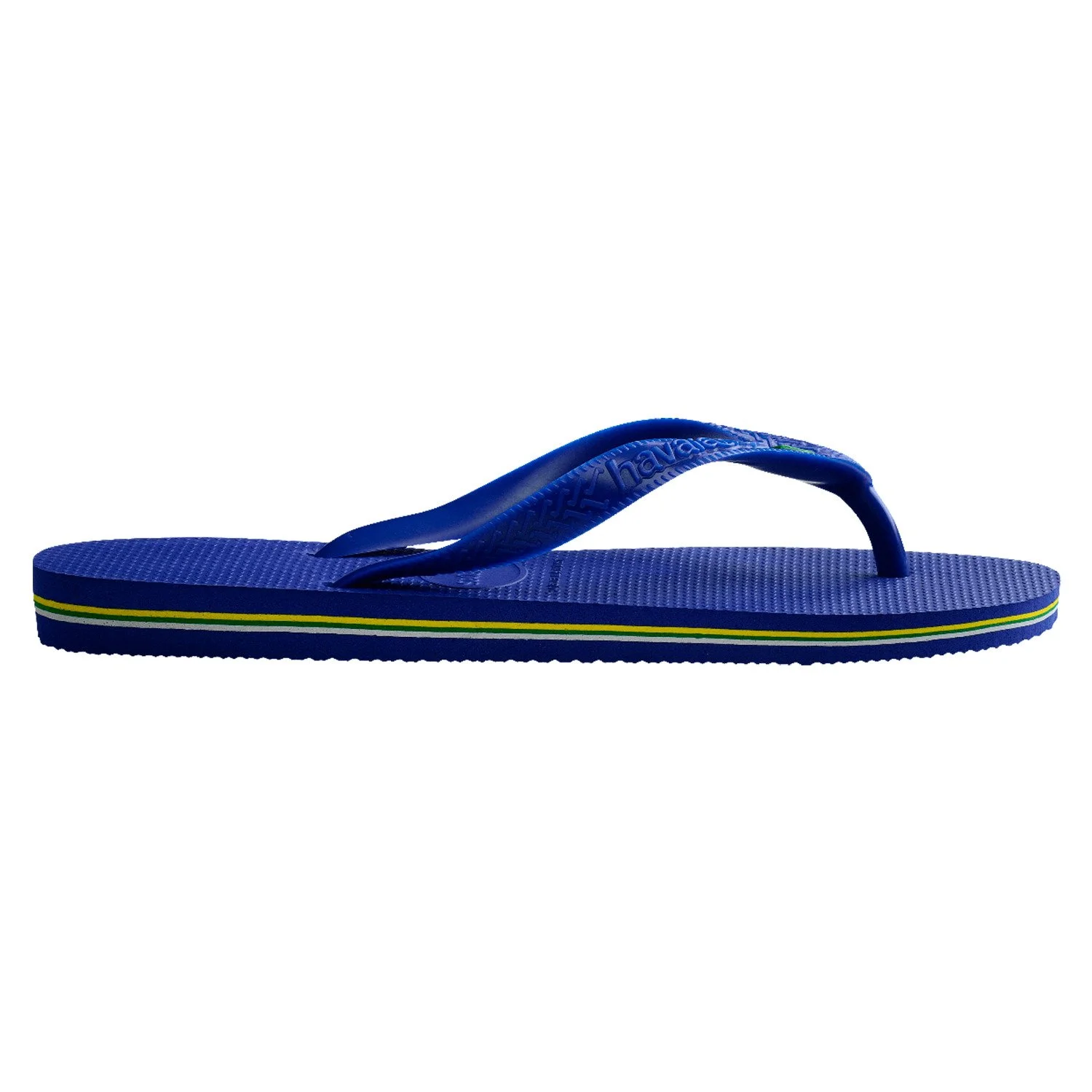 Sandalias Havaianas Brasil Fc Caucho detalle de la suela de las sandalias