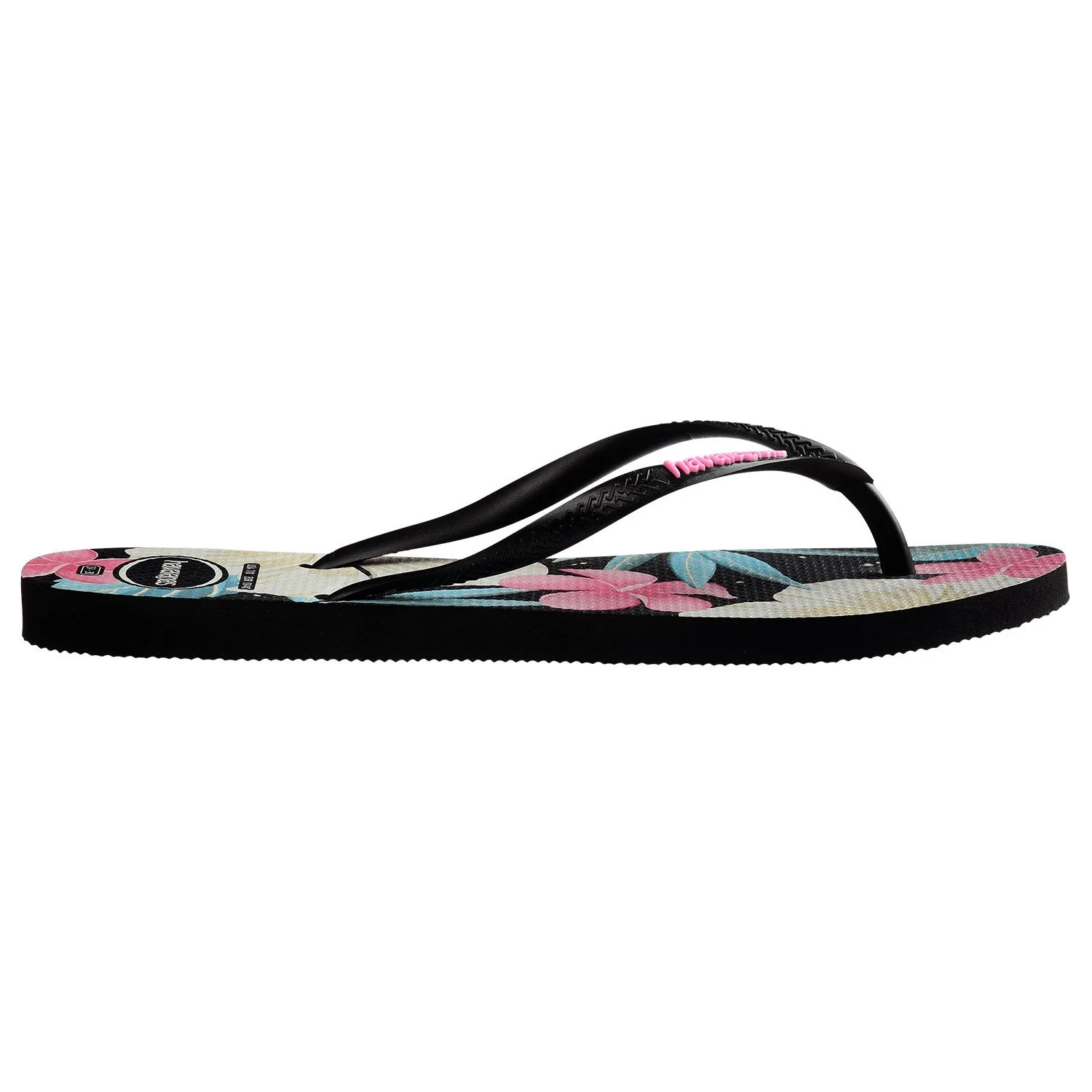 Sandalias Havaianas Slim Floral Fc Caucho diseño floral, sandalias transpirables