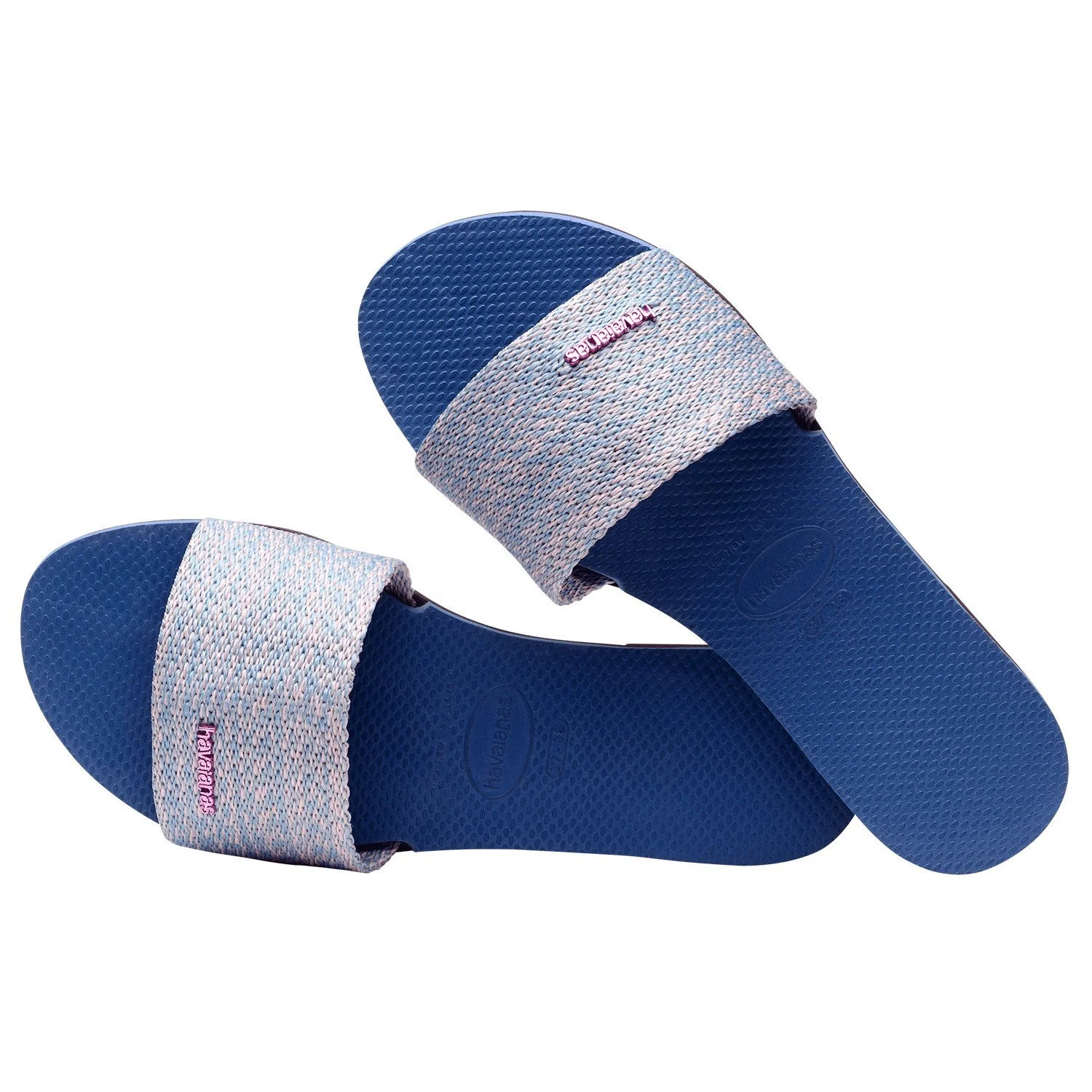 Sandalias Havaianas You Malta Fc Caucho vista lateral de la sandalia