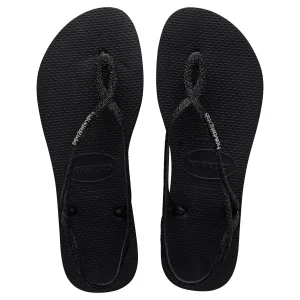 sandalias havaianas luna sparkle fc, sandalias de caucho