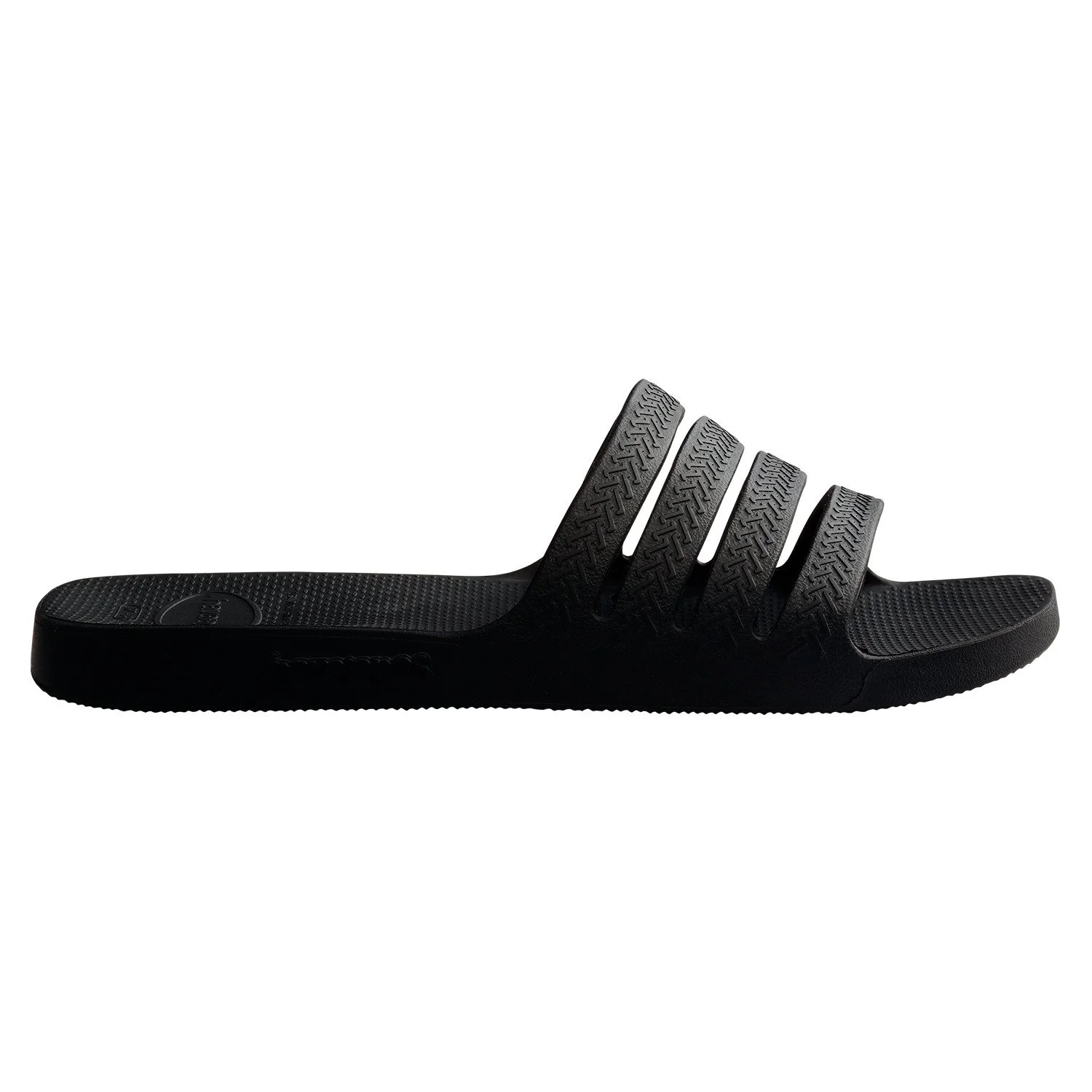 Sandalias Havaianas Ligeras Stradi Fc Cuero detalle de la sandalia stradi fc con suela de goma