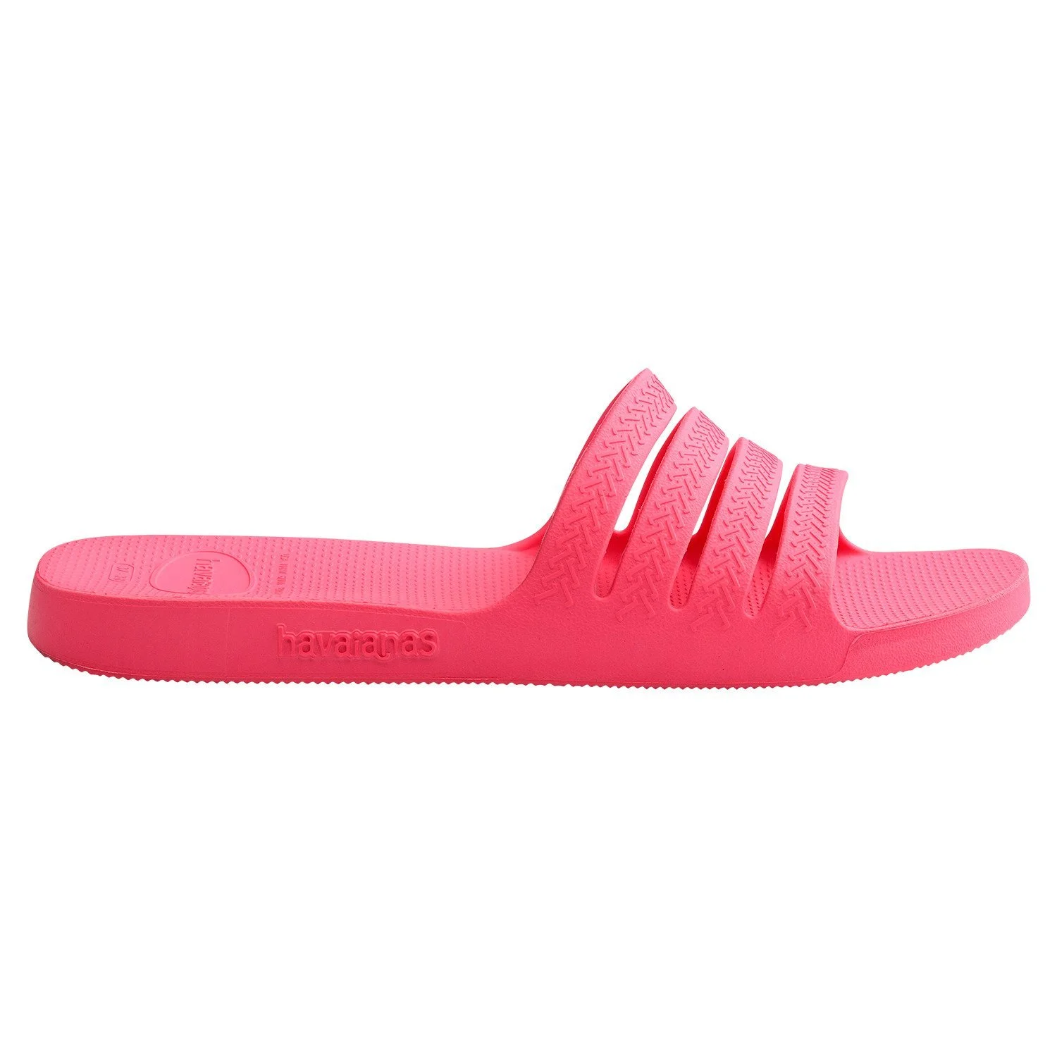 Sandalias Havaianas Stradi Fc Originales Caucho detalle de la suela de las sandalias havaianas stradi fc