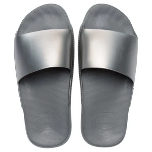 sandalias havaianas slide classic met, sandalias de caucho