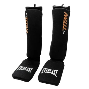 espinillera mma titan everlast, espinillera de artes marciales mixtas