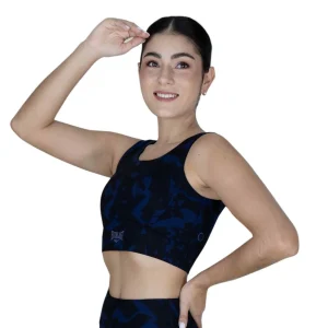 bra everlast abstract deportivo, poliéster reciclado y spandex