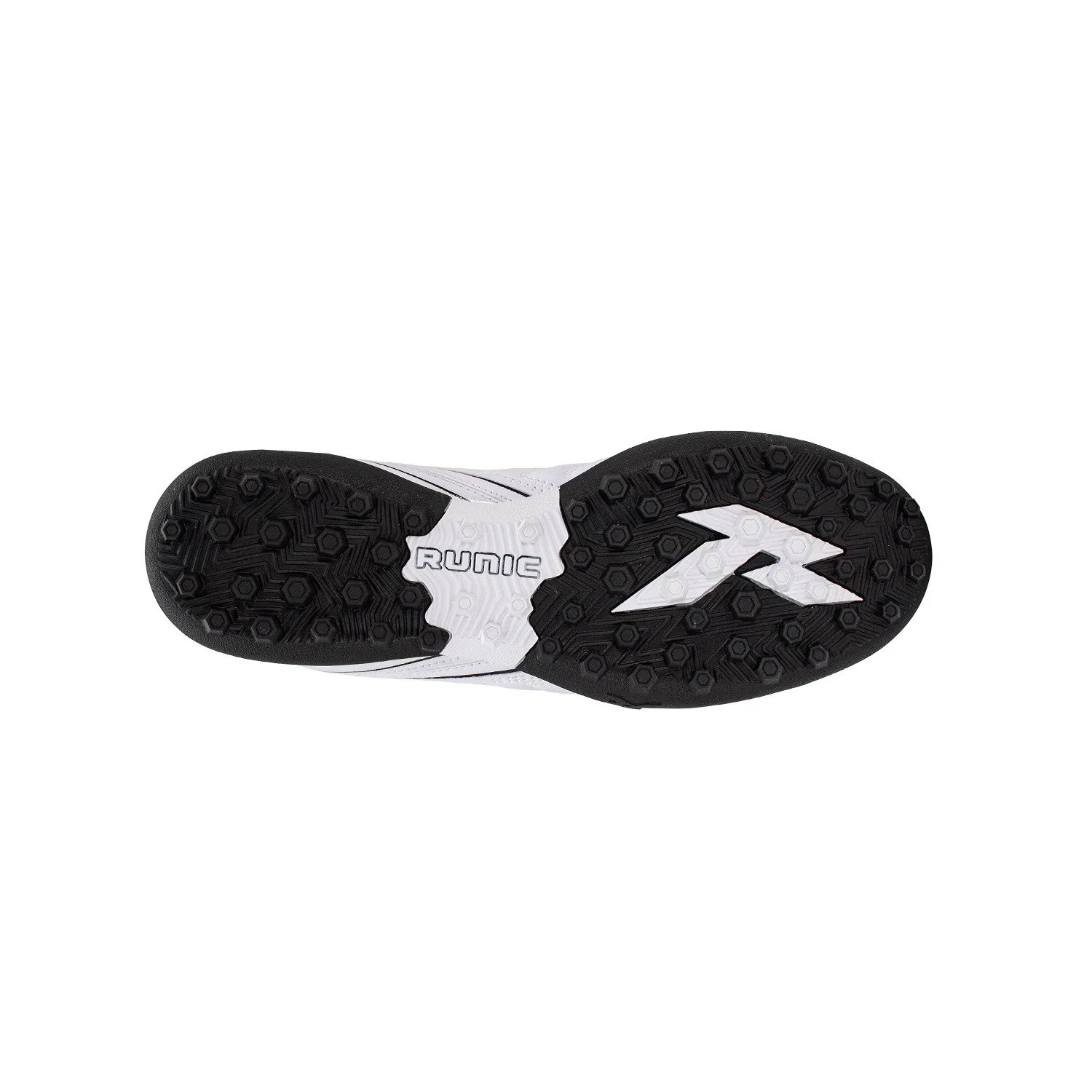 Zapatilla De Futbol Class Deportiva Runic detalle de la zapatilla de futbol Runic con telas transpirables