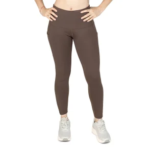 legging everlast 2-pocket para mujer, material poliéster y spandex