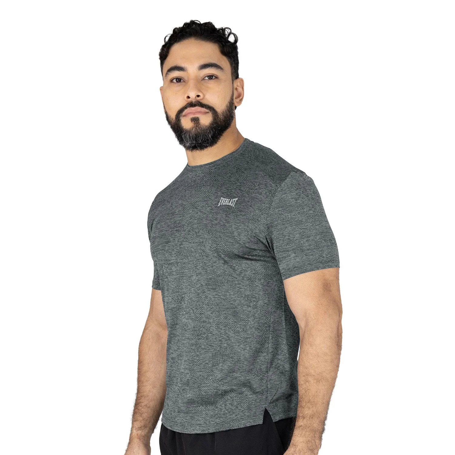 T-shirt Everlast Poliester Gear detalle de la camiseta, telas transpirables