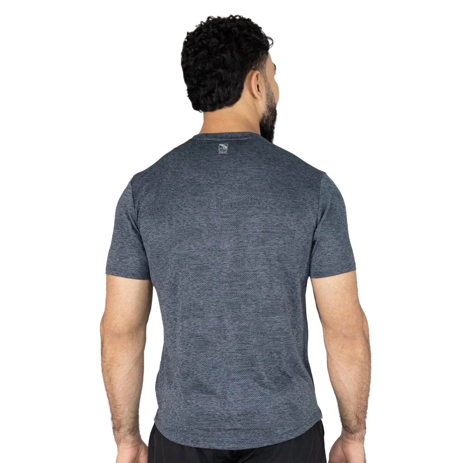 T-shirt Poliester Everlast Gear detalles de la costura del t-shirt poliester everlast gear