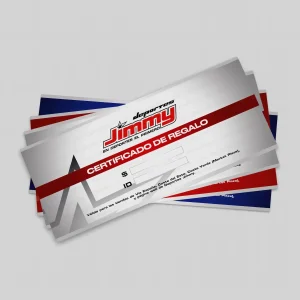 certificado de regalo