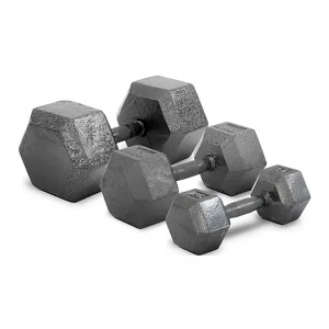 Pesas entrenamiento gimnasio Runic con revestimiento de caucho