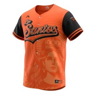 camisa de beisbol runic los santos, uniforme deportivo