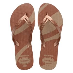 sandalias elegance print havaianas con estampado floral