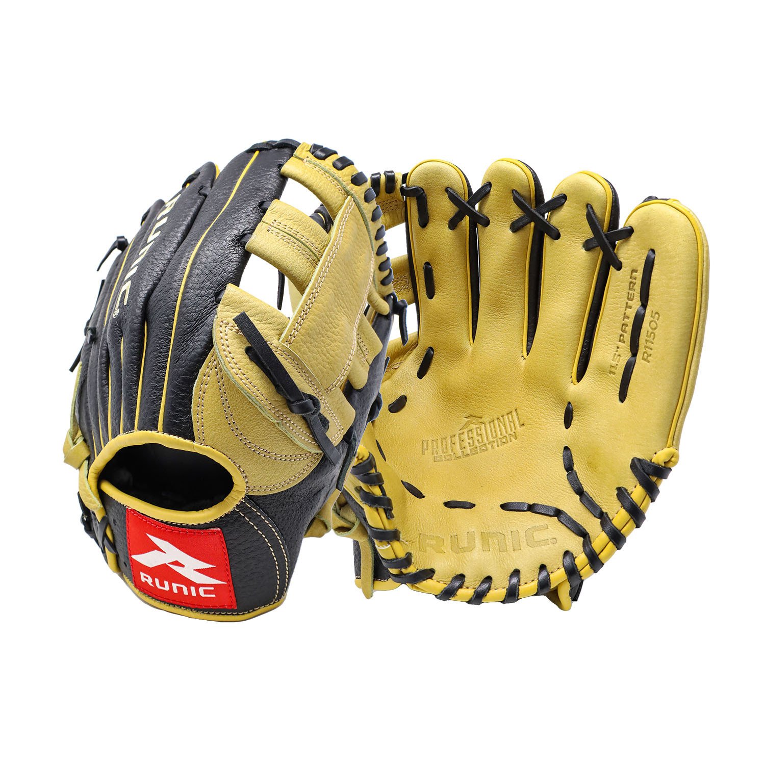 Guante De Beisbol Runic Cuero 11.5 Guante de beisbol Runic cuero 11.5, vista frontal