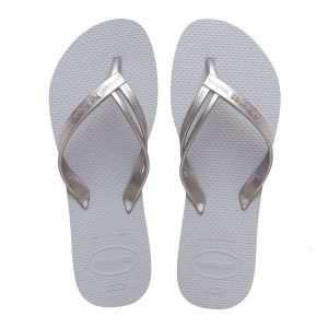 sandalias havaianas elegance fc, calzado casual de caucho