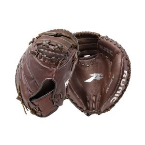 mascota para catcher runic junior de béisbol en cuero, robusta.