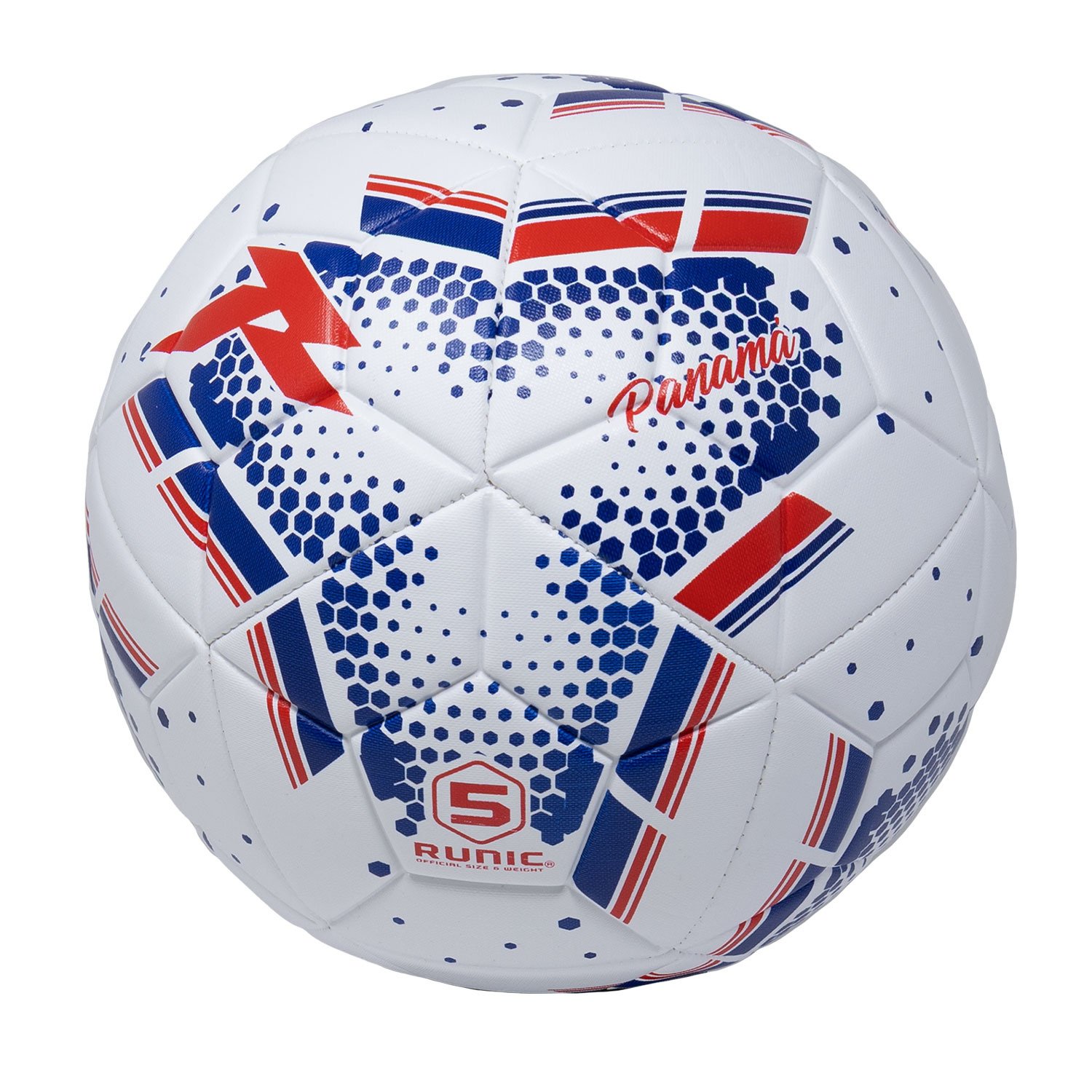 Balon De Futbol Panama Runic #5 pelota de fútbol de calidad Runic, detalle de textura y costuras