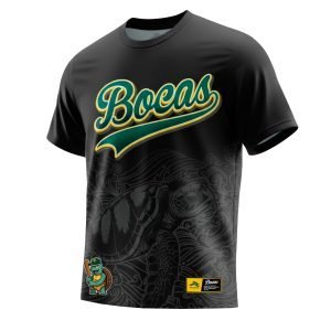 sueter de beisbol runic bocas del toro, 100% poliéster