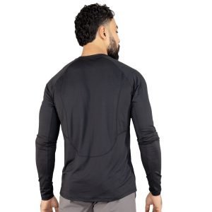 b8ca6463b1bdc027bdd54cec3677188d.jpg detalle de la tela transpirable de la camiseta long sleeve everlast raft II poliester