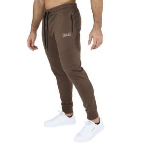 jogger para hombre everlast zippered, pantalón deportivo