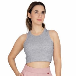 Ofertas Ribbed Tank Gy