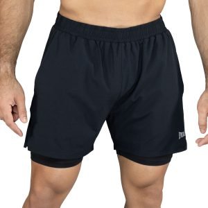 Short 2In1 Men Poly/Elast Everlast Stride 5"