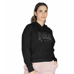 Ofertas Buzo Capucha Everlast Heritage Negro Mujer