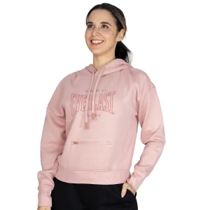 Ofertas Buzo capucha mujer rosa Everlast Heritage