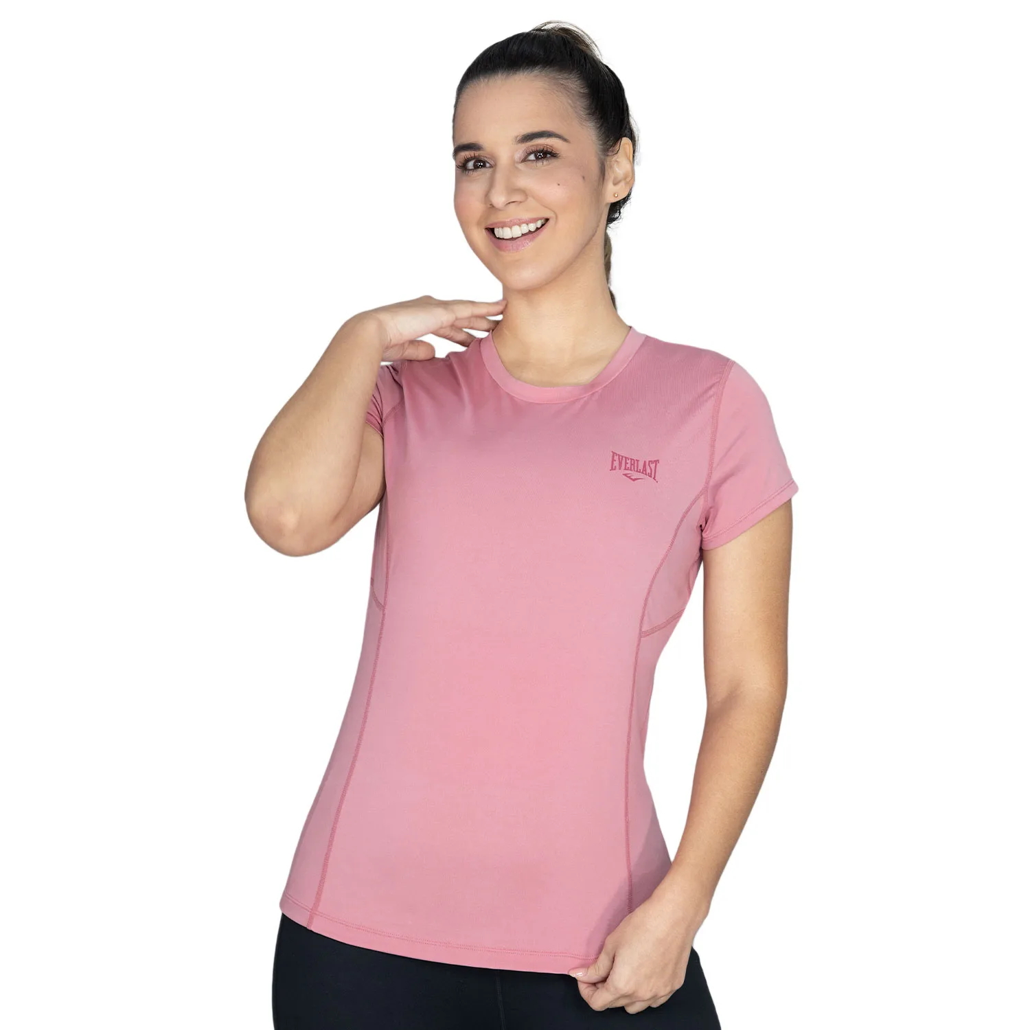 Camiseta Deportiva Rosa Everlast Impact Camiseta Deportiva Rosa Everlast Impact