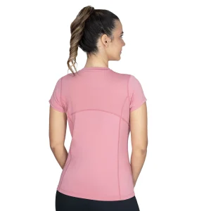 Ofertas Camiseta deportiva rosa Everlast Impact para mujer